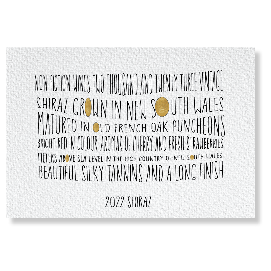 2022 Non Fiction Shiraz