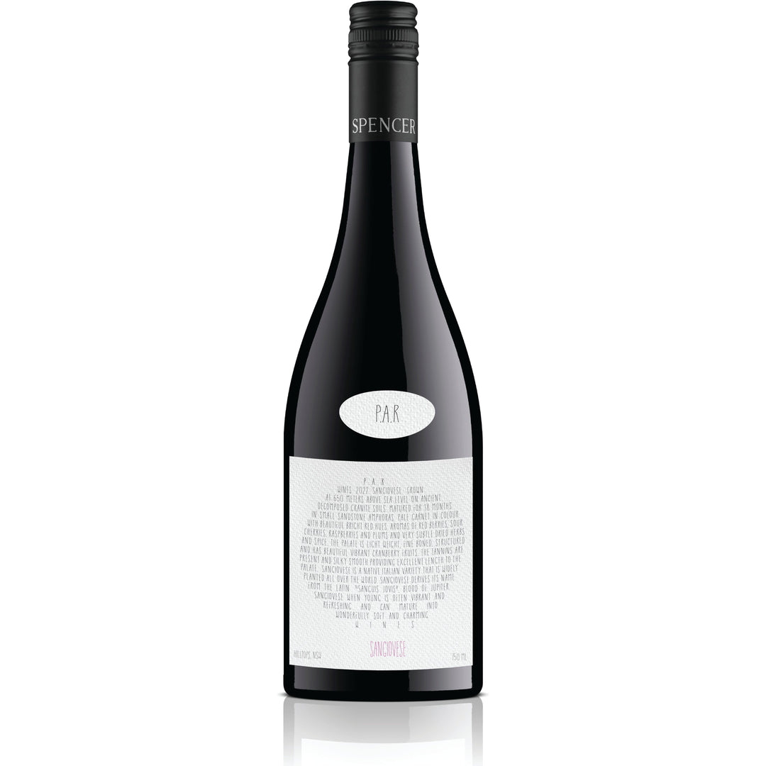 P.A.R 2023 Sangiovese, Hilltops, NSW. 94 points - Wine Pilot